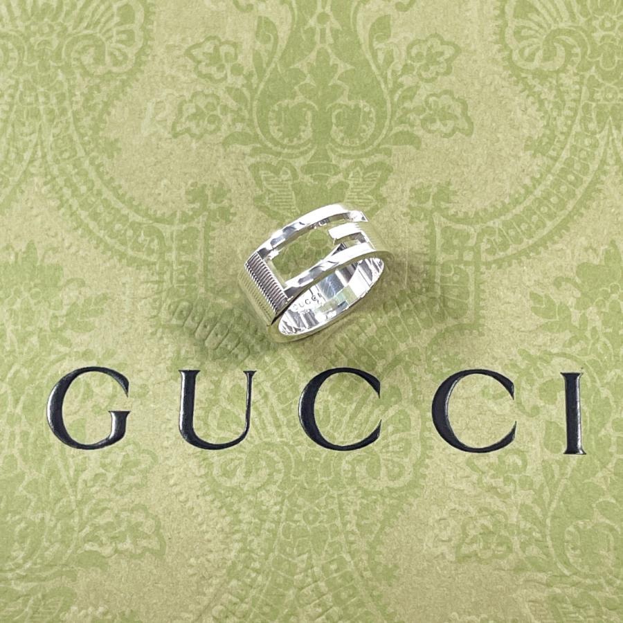 GUCCI（グッチ） 8.5号 リング・指輪 ブランデッド カットアウトG ＃9