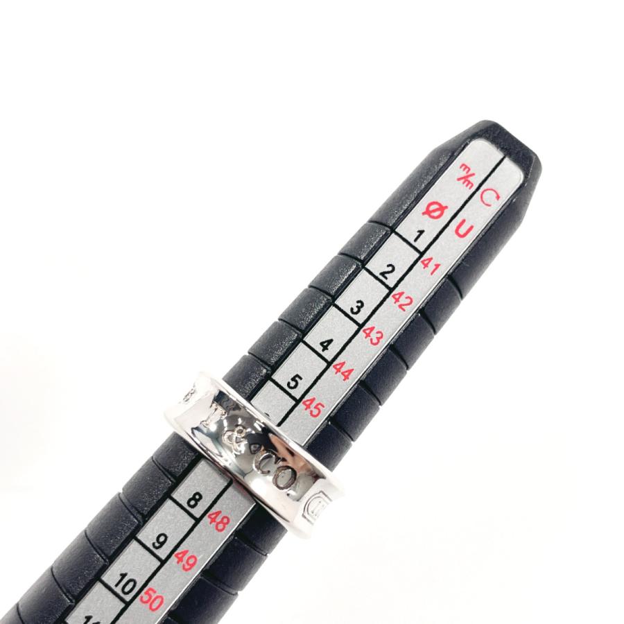 Tiffany & Co. ティファニー 925 1837 シルバーリング7号 TIFFANY&Co.（ティファニー） 7号 リング・指輪 1837 ナロー シルバー