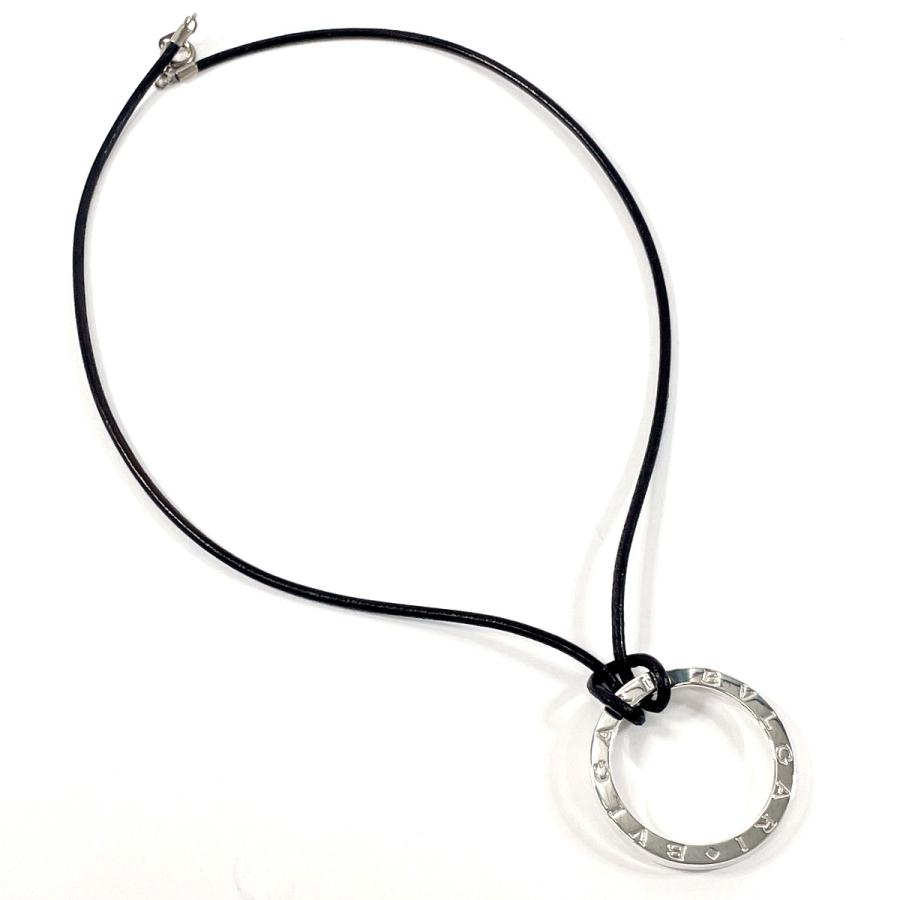 BVLGARI（ブルガリ） ネックレス 革紐付き ペンダントトップ
