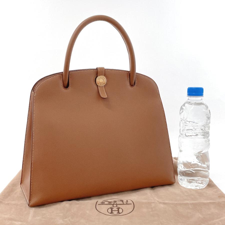 HERMES（エルメス） ハンドバッグ ダルヴィ MM クシュベル ブラウン 〇