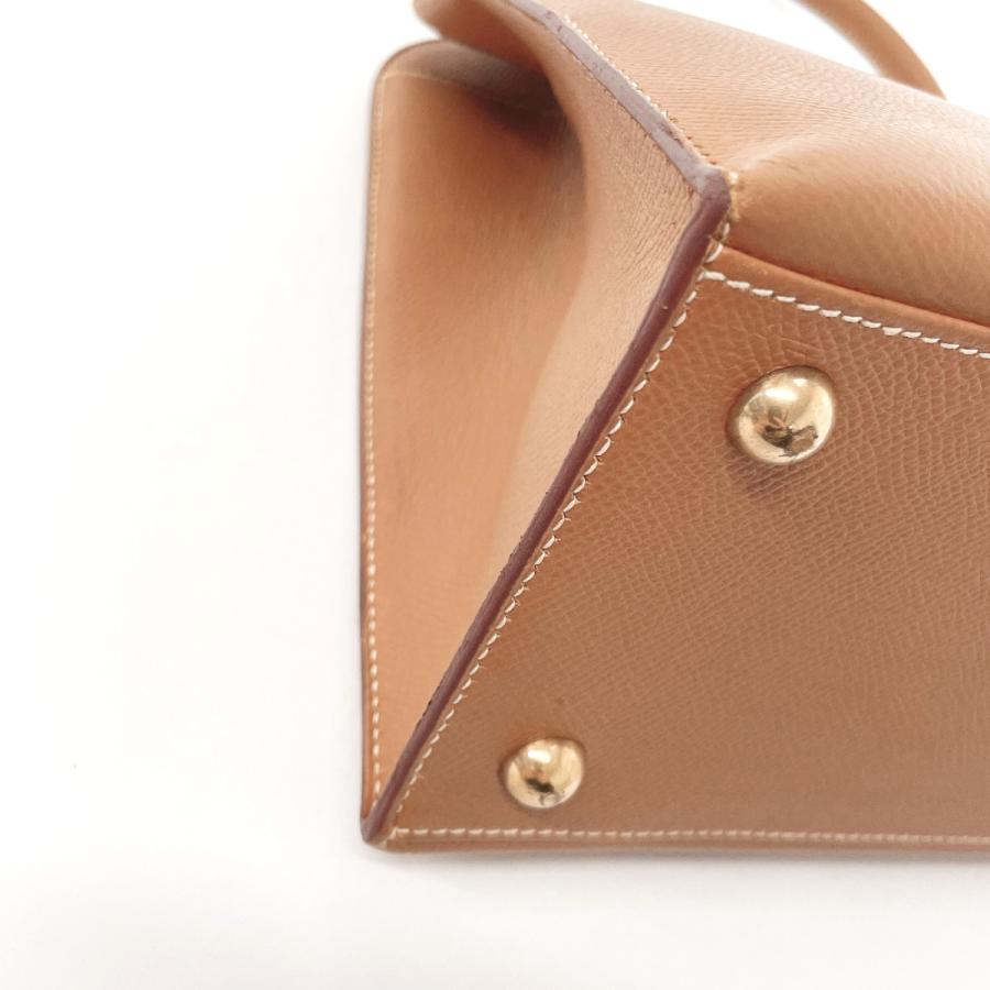 HERMES（エルメス） ハンドバッグ ダルヴィ MM クシュベル ブラウン 〇