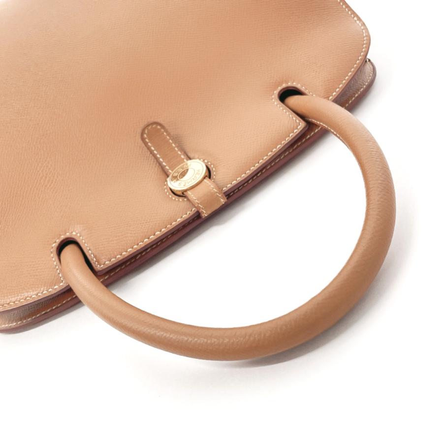 HERMES（エルメス） ハンドバッグ ダルヴィ MM クシュベル ブラウン 〇