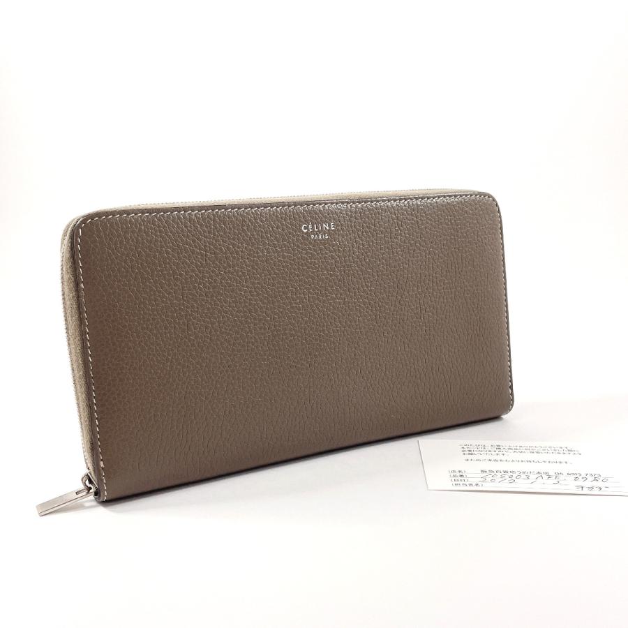 CELINE（セリーヌ） 長財布 105003 AFE 09SO ラウンドファスナー