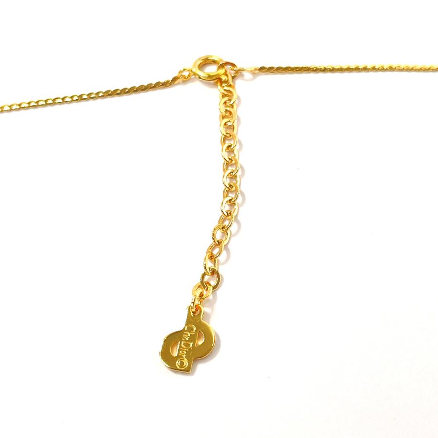 ゴールド 南京錠モチーフ ヴィンテージディオール クリスチャンディオール Christian Dior ネックレス 南京錠