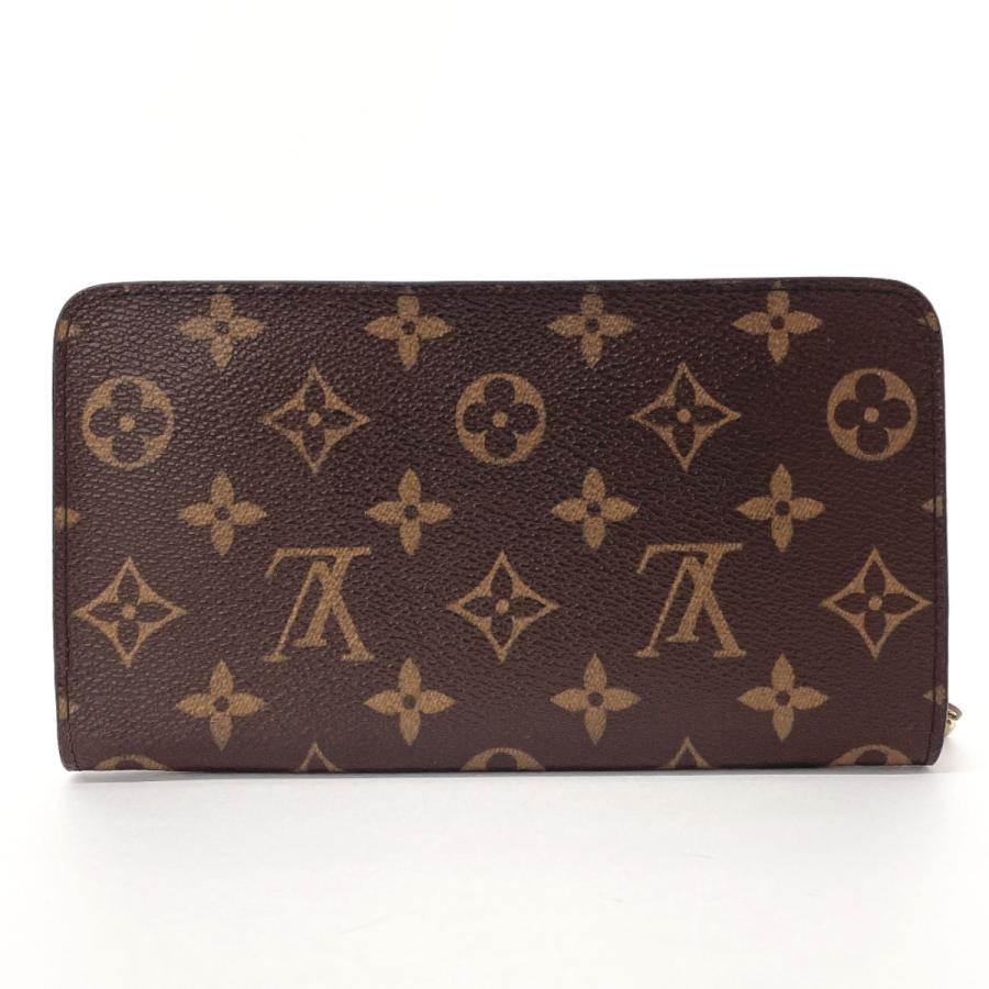LOUIS VUITTON ルイヴィトン 三つ折り財布 モノグラム ブラウン ルイ ヴィトン モノグラムジャイアントリバース ジッピーウォレット