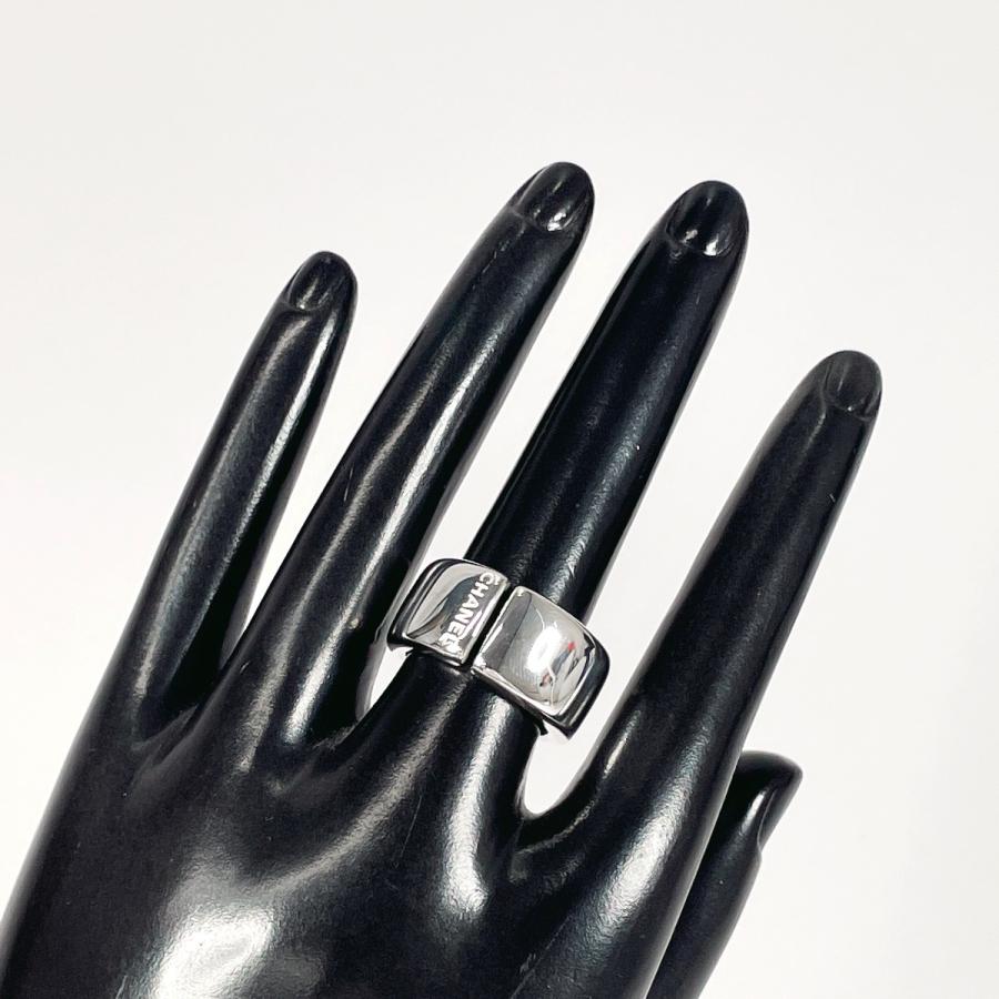 CHANEL 14.5号 シャネル リング・指輪 ロゴ 太めデザイン CHANEL 14.5号 シャネル リング・指輪 ロゴ 太めデザイン