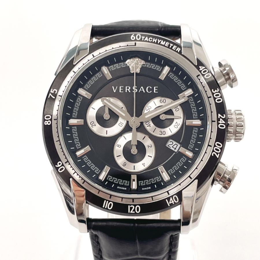 ヴェルサーチ VERSACE 腕時計 VEDB ステンレススチール/レザー
