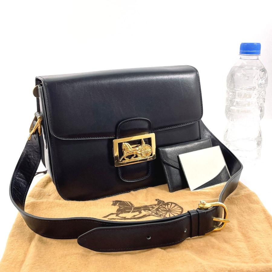 CELINE セリーヌ ショルダーバッグ 馬車金具 オールドセリーヌ CELINE セリーヌ ショルダーバッグ 馬車金具 オールドセリーヌ