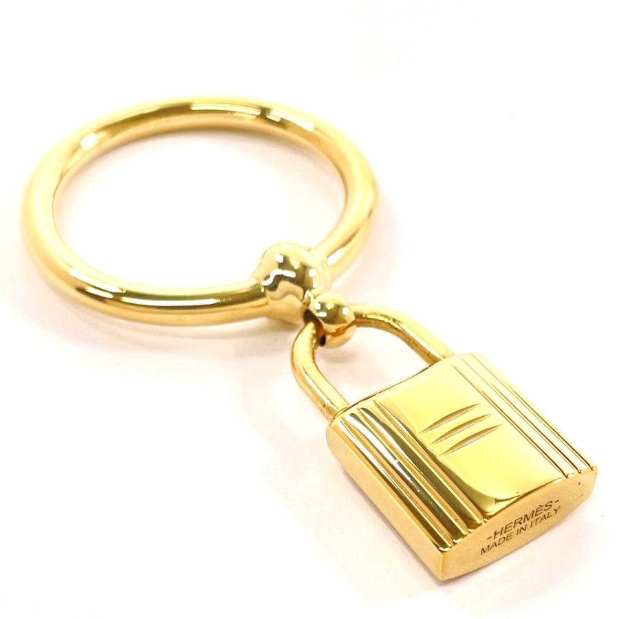 ◇エルメス◇新品仕上済 スカーフリング ループチャームカデナ ゴールド ブランド HERMES（エルメス） スカーフリング カデナモチーフ ループ チャーム