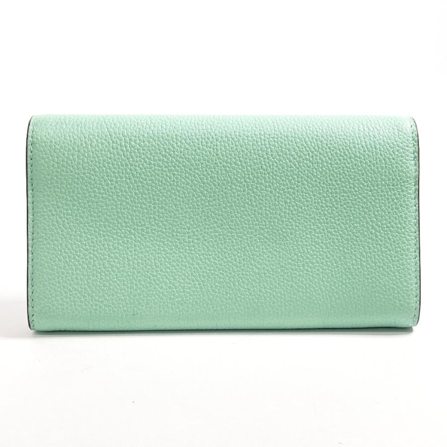 GUCCI グッチ 長財布 573612 ズゥミ レザー グリーン ミント GUCCI グッチ 長財布 573612 ズゥミ レザー グリーン ミント