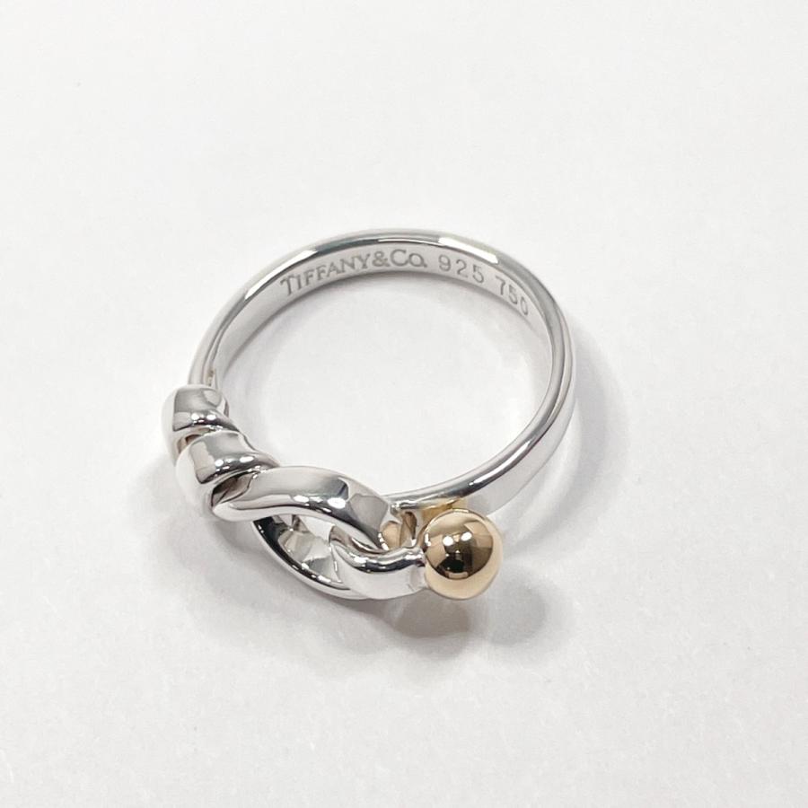 TIFFANY&Co. 7号 ティファニー リング・指輪 フック&アイ TIFFANY&Co. 7号 ティファニー リング・指輪 フック&アイ