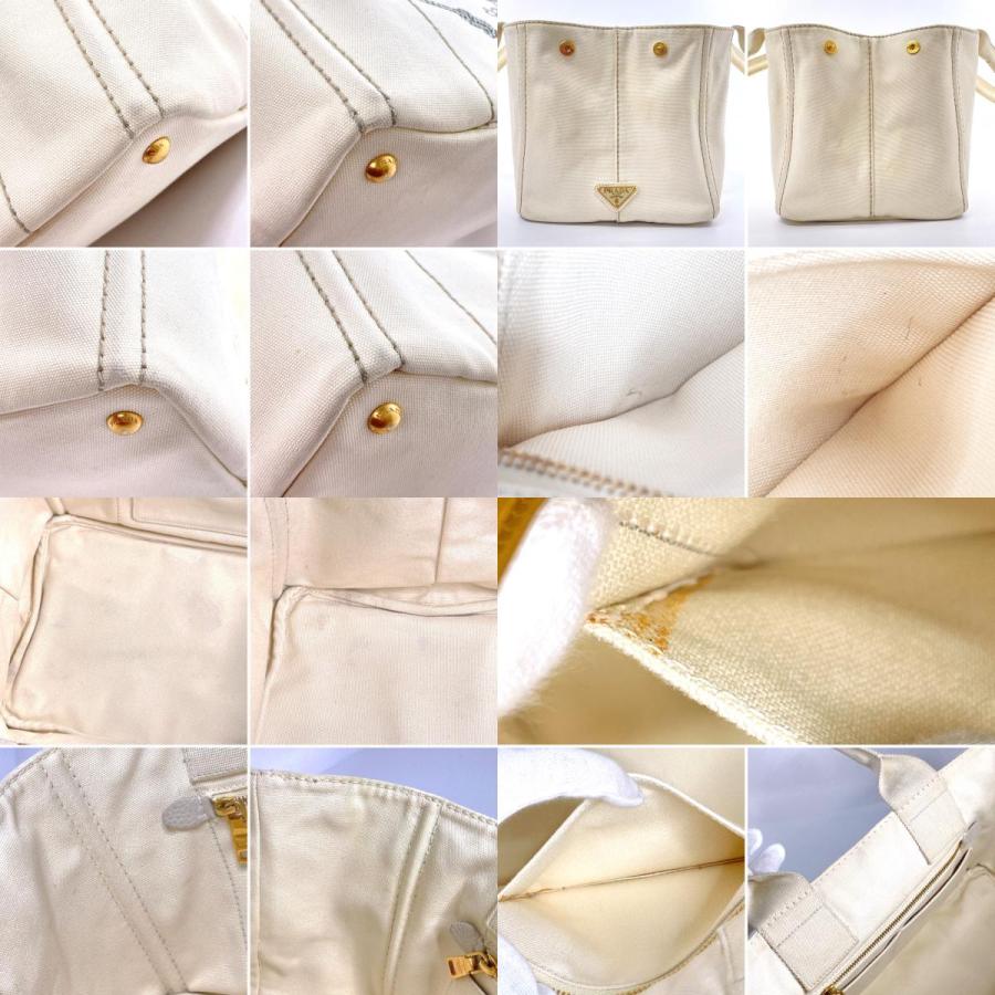PRADA（プラダ） トートバッグ ハンドバッグ カナパ M キャンバス