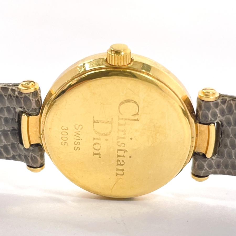 稼働品 3005 クリスチャンディオール 腕時計 ゴールド クリスチャンディオール Christian Dior 腕時計 3005 ステンレス