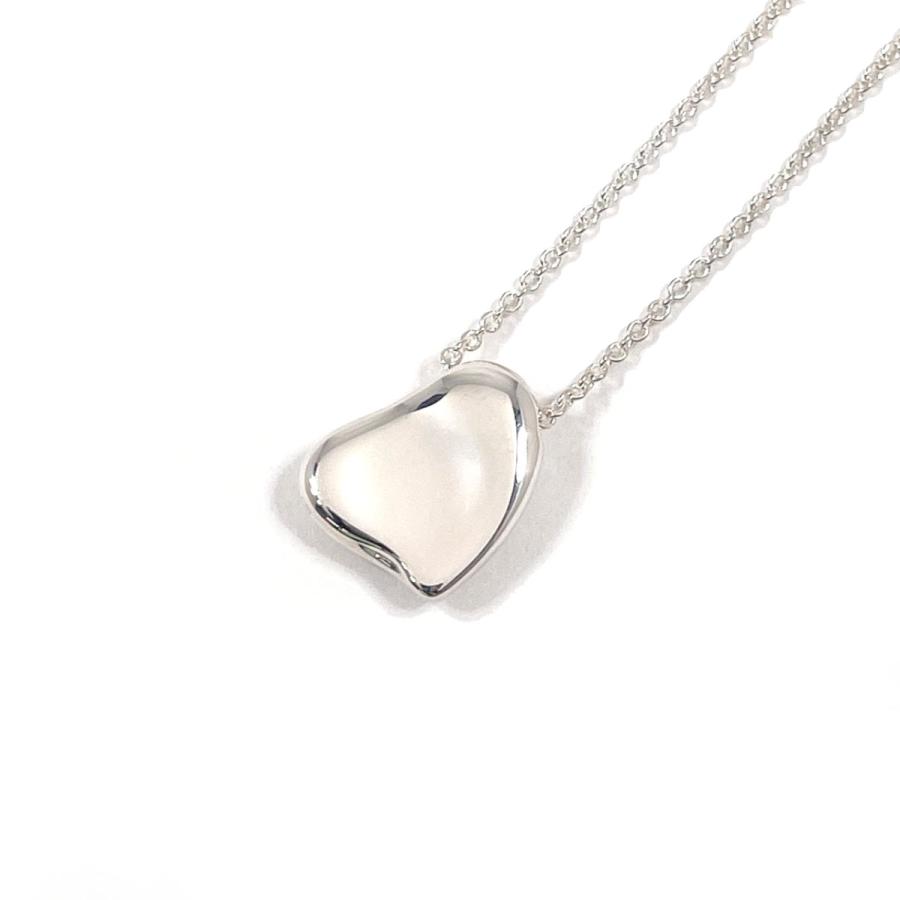 美品Tiffany & Co.フルハートエルサペレッティ925シルバーネックレス TIFFANY&Co.（ティファニー） ネックレス フルハート エルサペレッティ