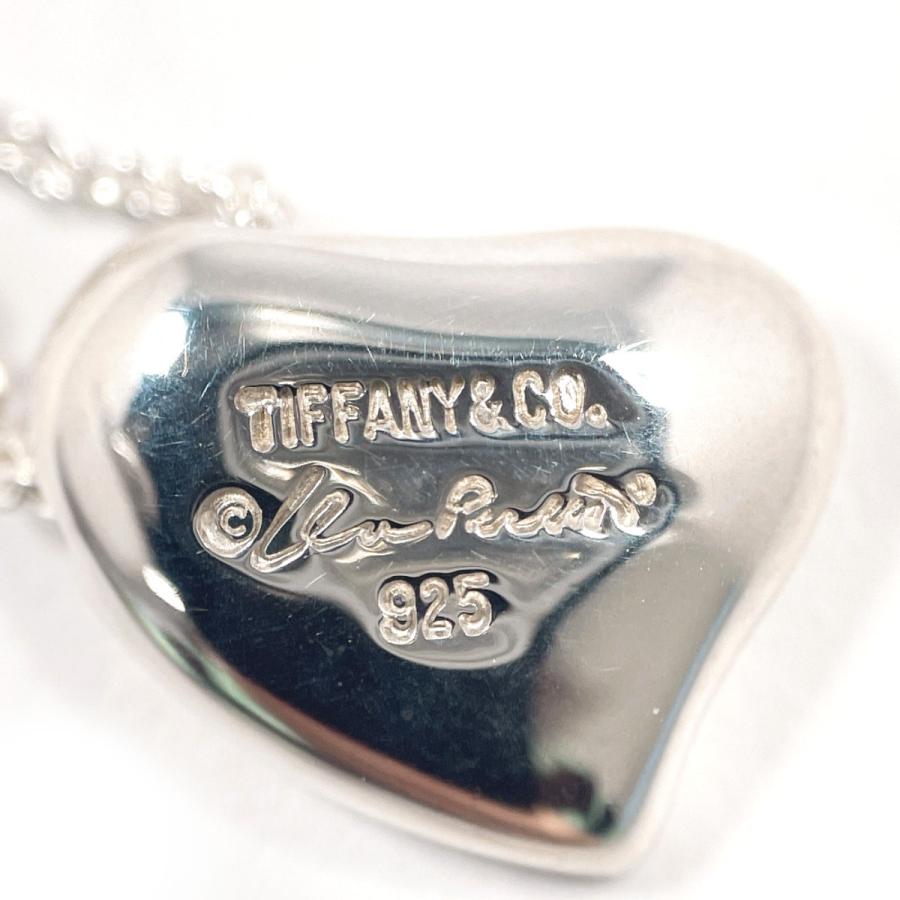 【美品】ティファニー エルサペレッティ フルハート　ネックレス シルバー925 TIFFANY&Co.（ティファニー） ネックレス フルハート エルサペレッティ