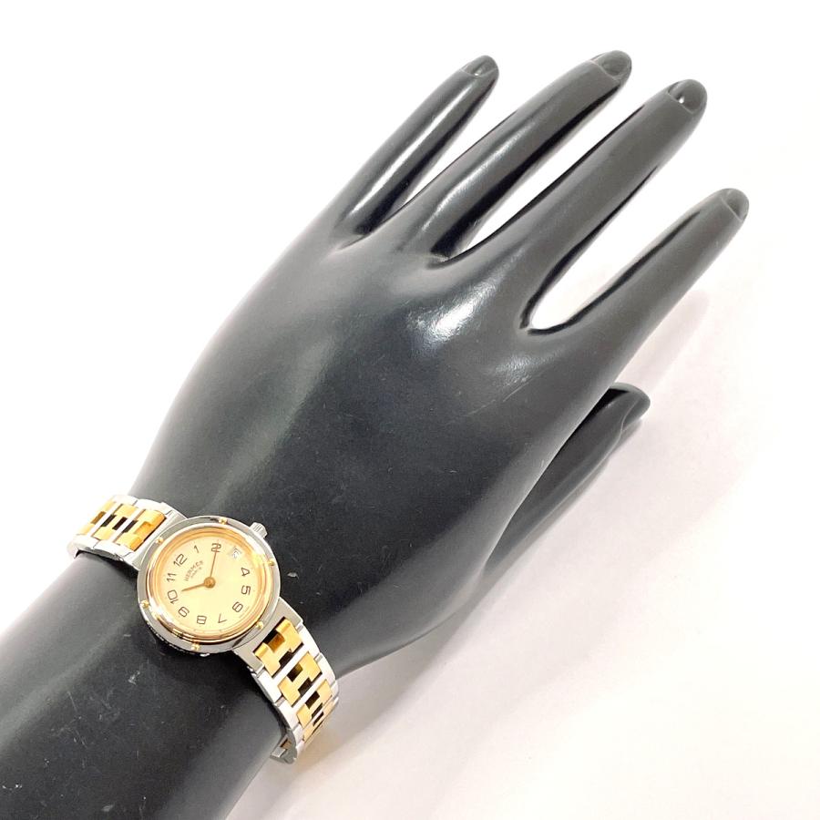 HERMES（エルメス） 腕時計 クリッパー ステンレススチール/GP