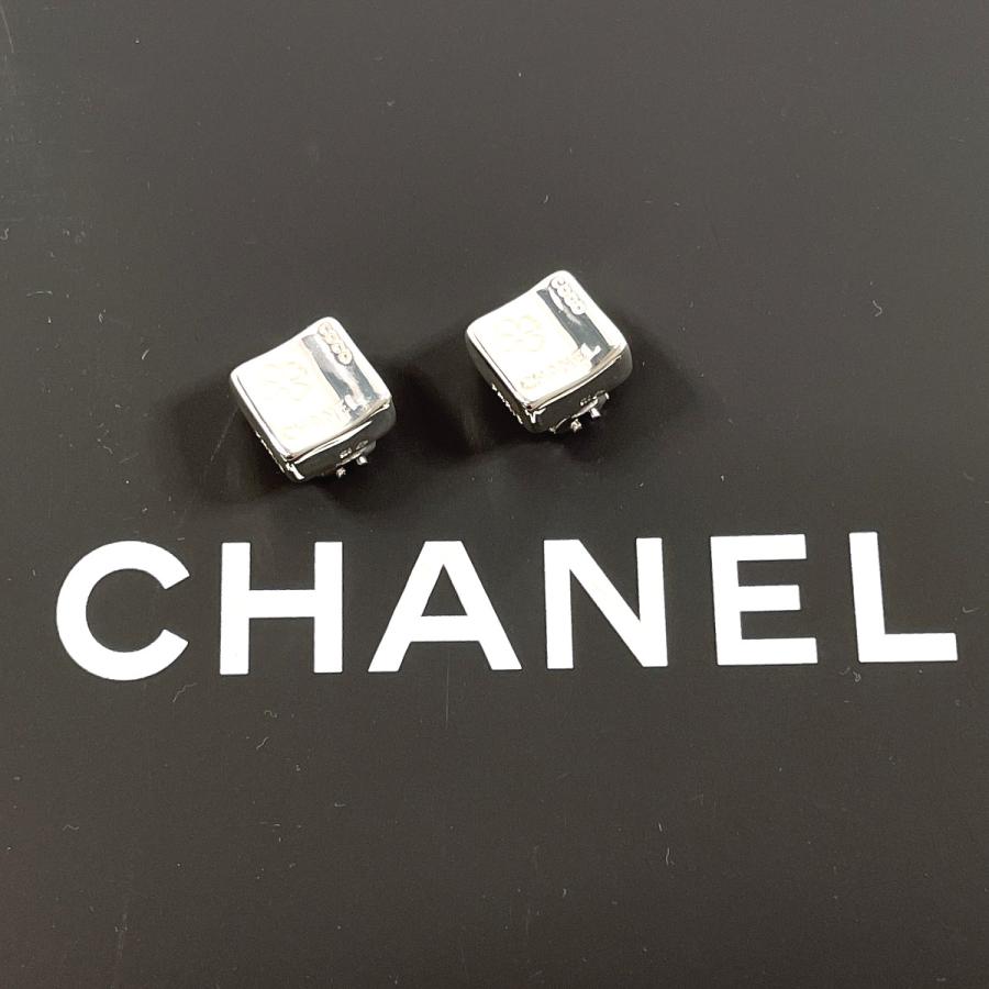 CHANEL シャネル イヤリング スクエア クローバー 四つ葉 ココ CHANEL シャネル イヤリング スクエア クローバー 四つ葉 ココ