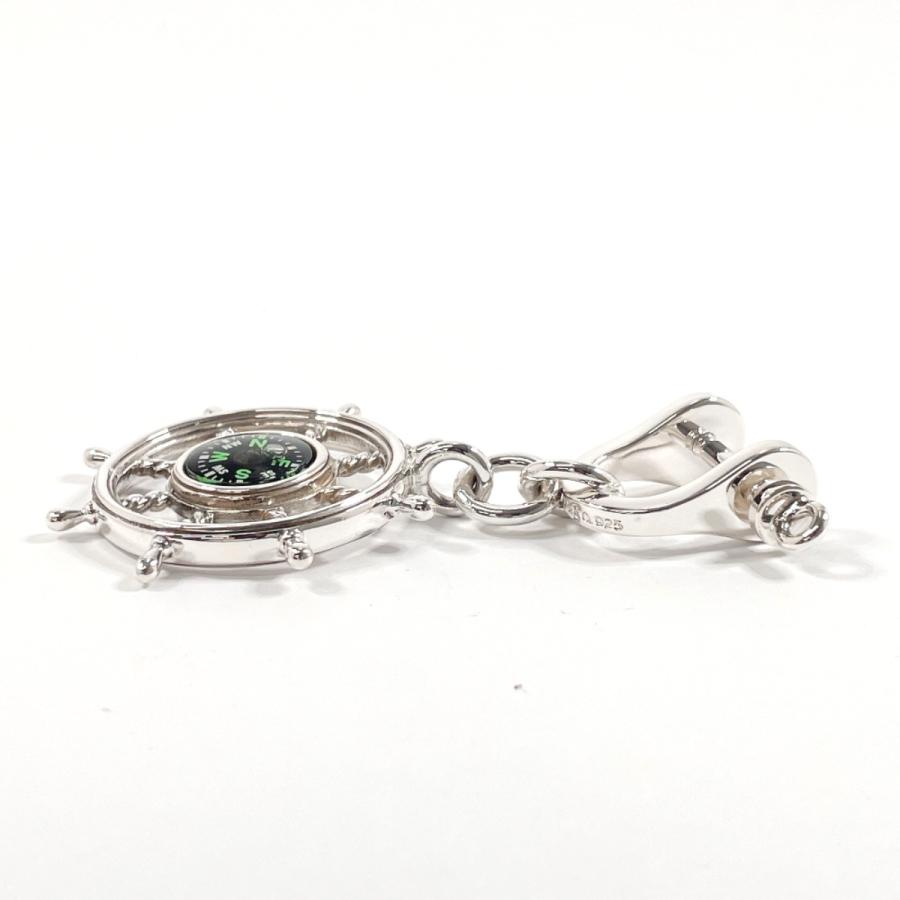 TIFFANY&Co. ティファニー キーホルダー チャーム コンパス 方位 TIFFANY&Co. ティファニー キーホルダー チャーム コンパス 方位