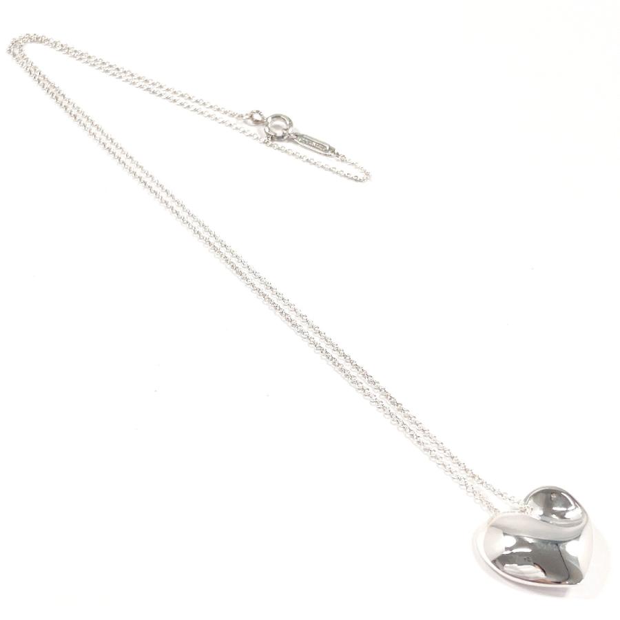 TIFFANY&Co.（ティファニー） ネックレス フォールドハート シルバー
