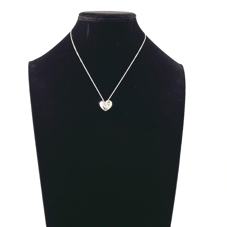 TIFFANY&Co.（ティファニー） ネックレス フォールドハート シルバー