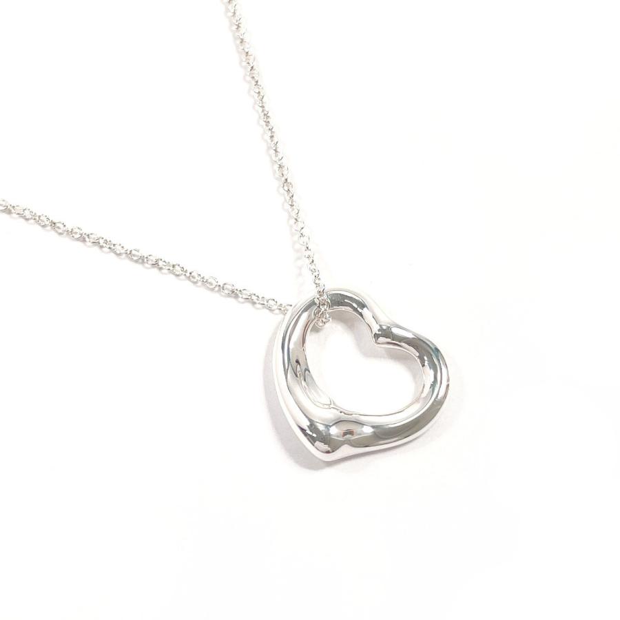 J*ʃ様 TIFFANY&CO ペレッティ 925 シルバー オープンハート ネ TIFFANY&Co.（ティファニー） ネックレス オープンハート エルサ