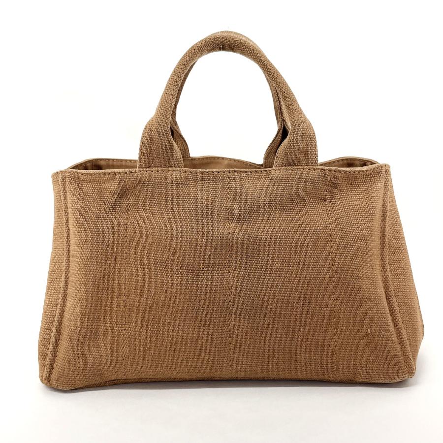 PRADA（プラダ） トートバッグ B1872B カナパ L キャンバス ブラウン