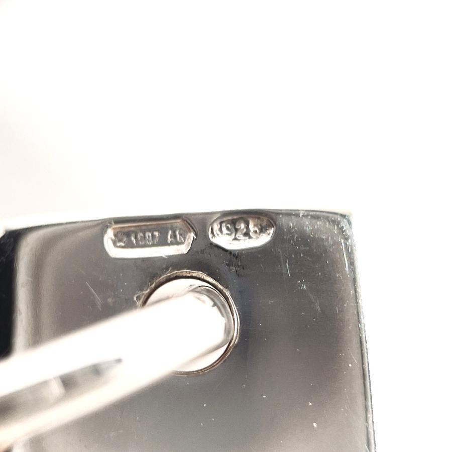 GUCCI（グッチ） ネックレス プレート ダブルチェーン シルバー925