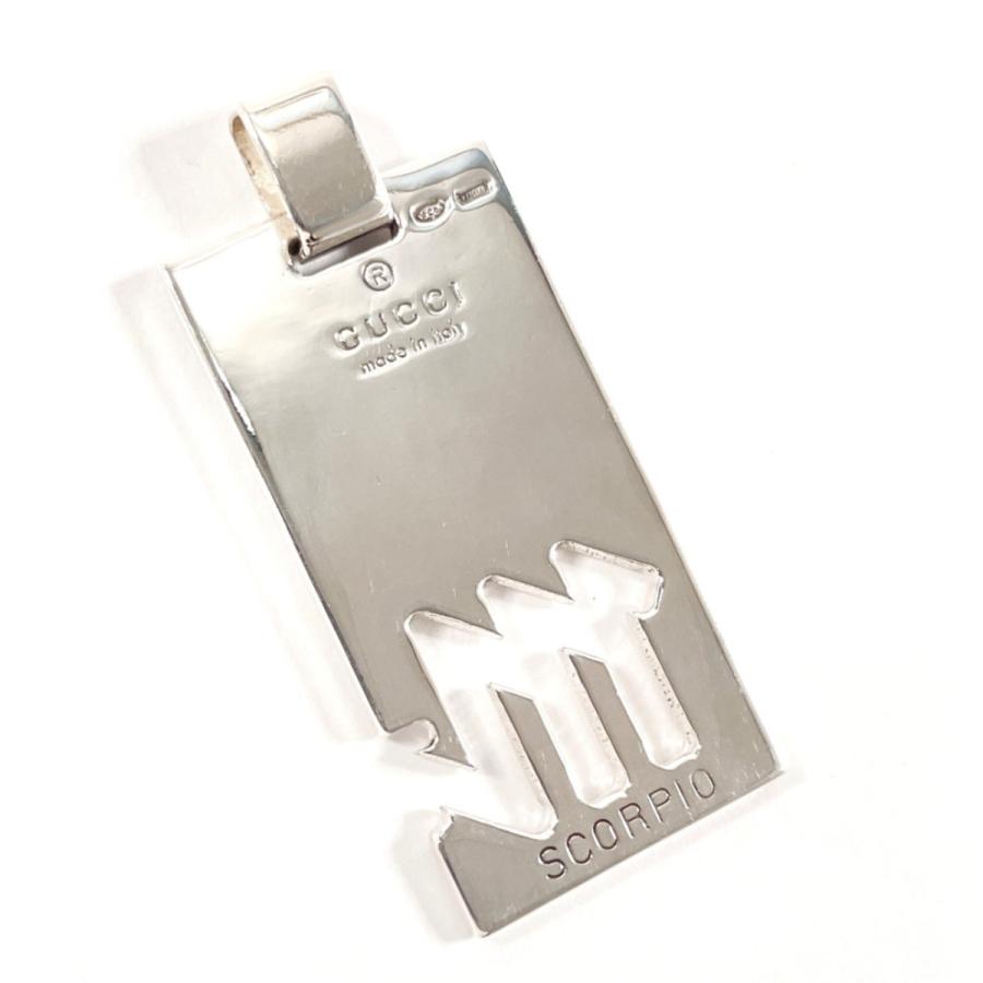 GUCCI（グッチ） ペンダントトップ 星座 SCORPIO さそり座 プレート