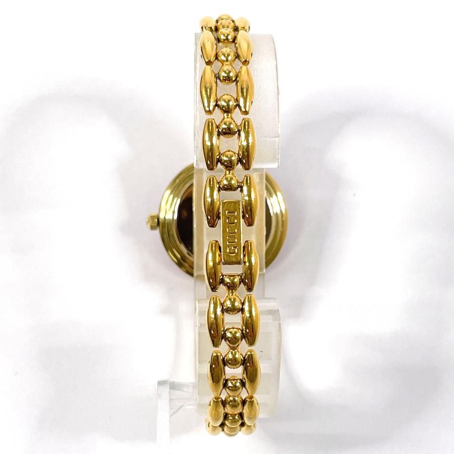 GUCCI（グッチ） 腕時計 11/12.2 チェンジベゼル GP ゴールド/レッド