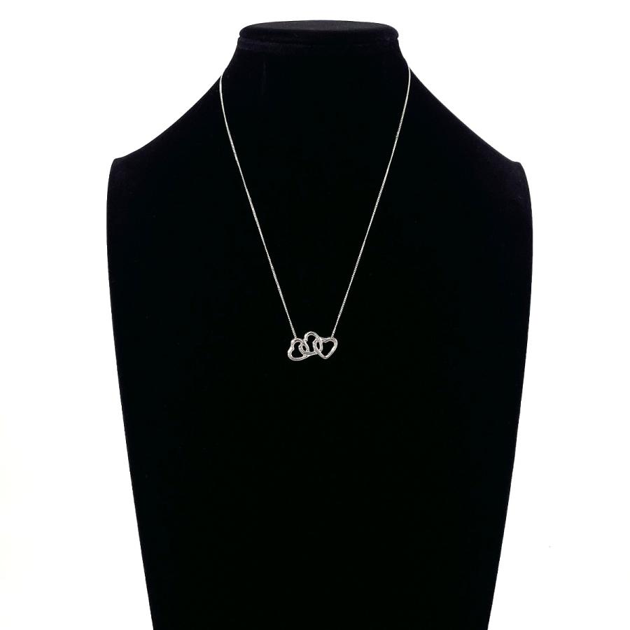 TIFFANY&Co.（ティファニー） ネックレス トリプルハート シルバー925