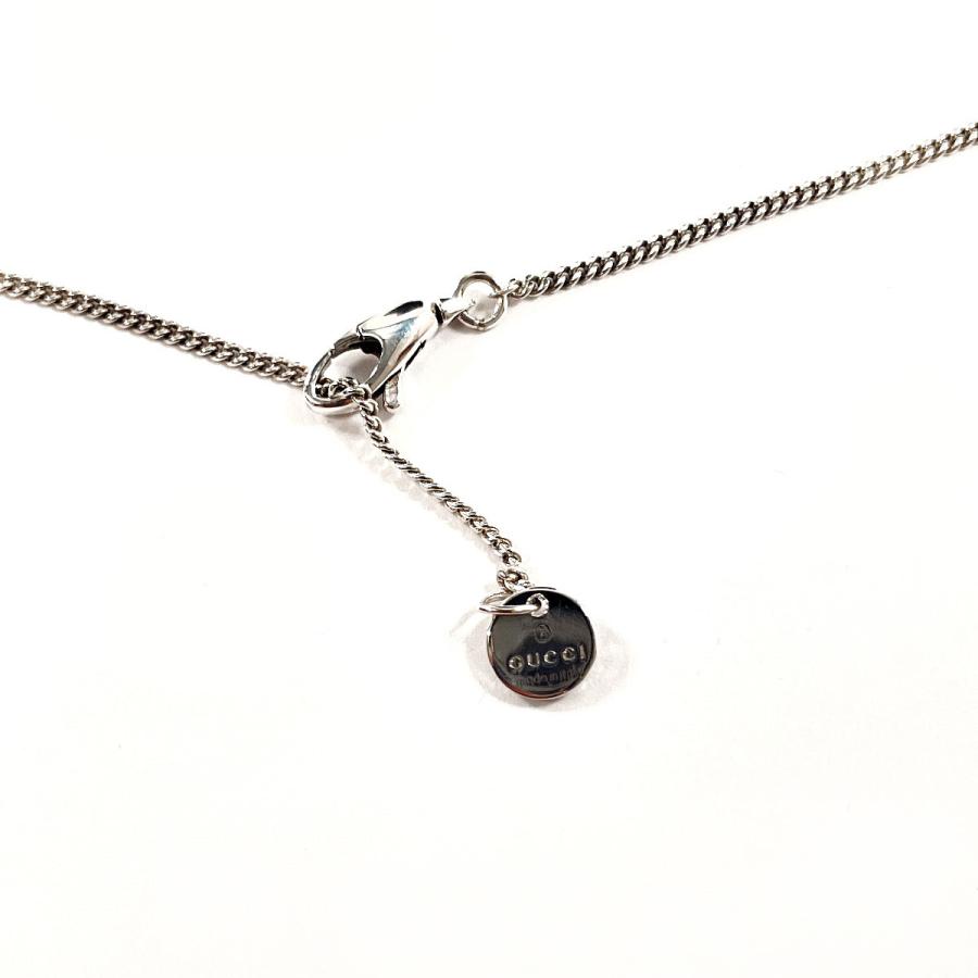 GUCCI（グッチ） ネックレス ペンダント クロス GG シルバー925