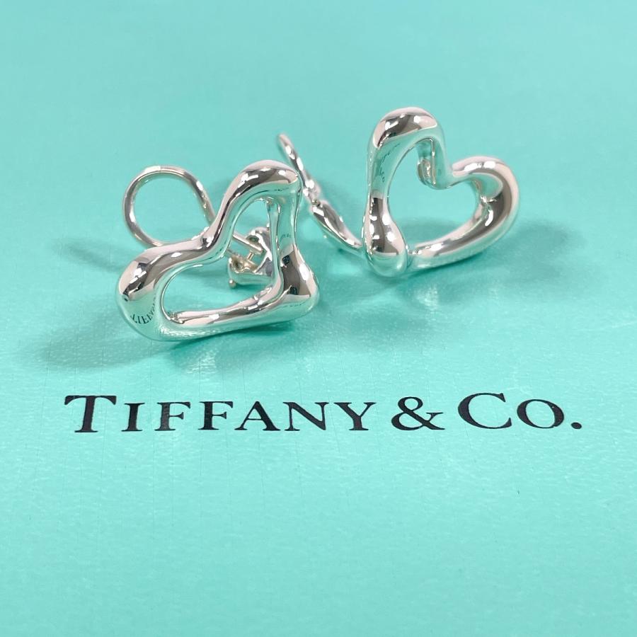 TIFFANY&Co.（ティファニー） イヤリング オープンハート エルサ 