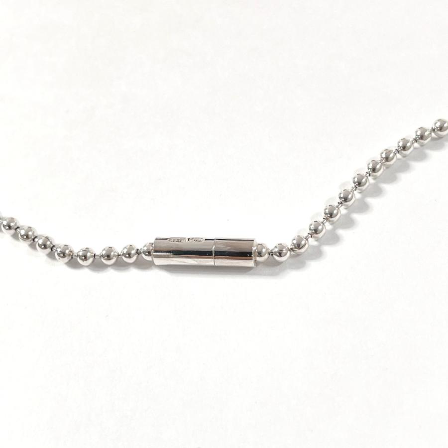 GUCCI（グッチ） ネックレス ドッグタグ ダブルプレート ボール