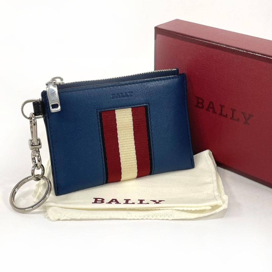 Bally（バリー） コインケース レザー BON.MM ブルー レッド 小銭入れ