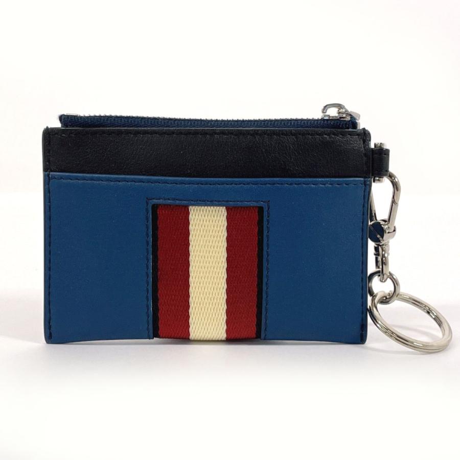 Bally（バリー） コインケース レザー BON.MM ブルー レッド 小銭入れ 