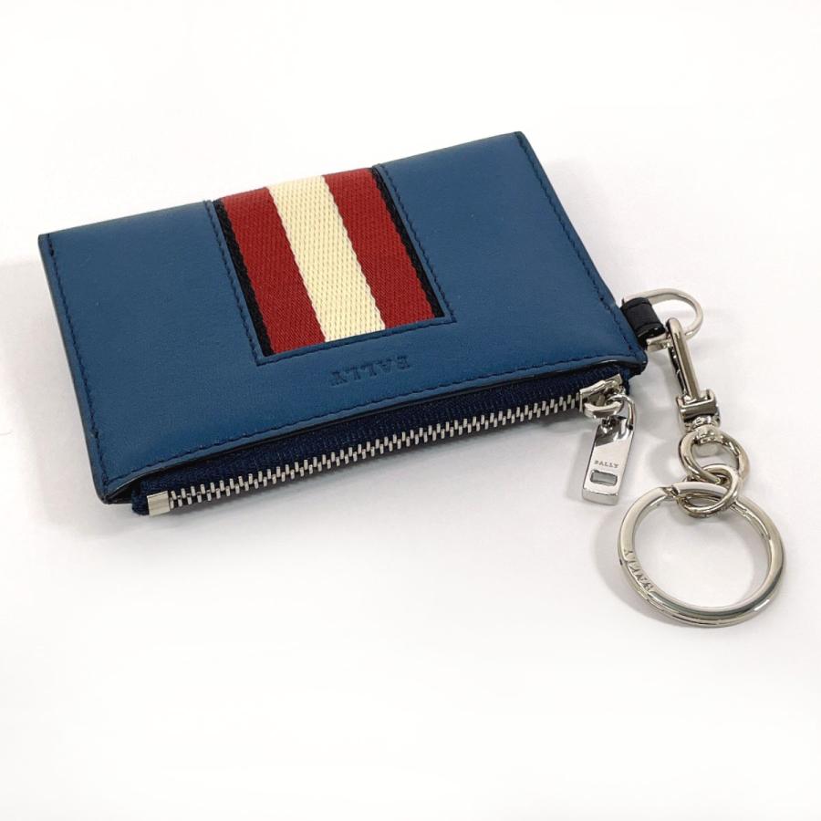Bally（バリー） コインケース レザー BON.MM ブルー レッド 小銭入れ