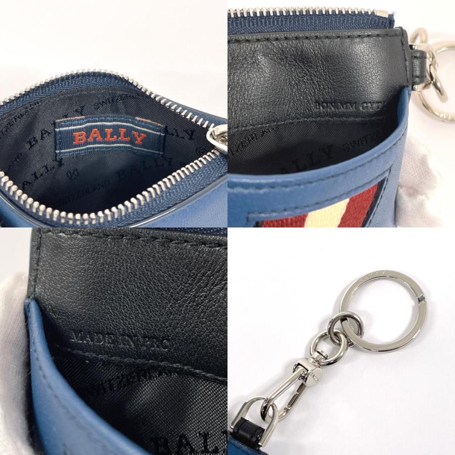 Bally（バリー） コインケース レザー BON.MM ブルー レッド 小銭入れ