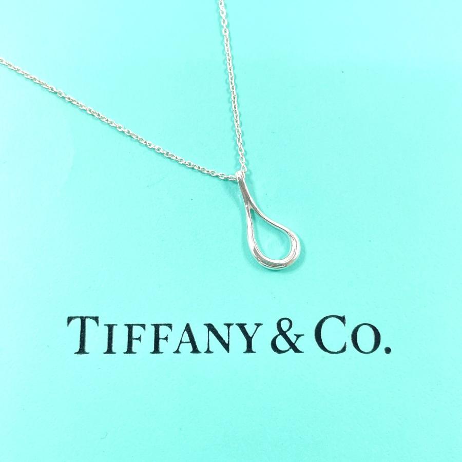 TIFFANY&Co.（ティファニー） ネックレス オープン ティアドロップ