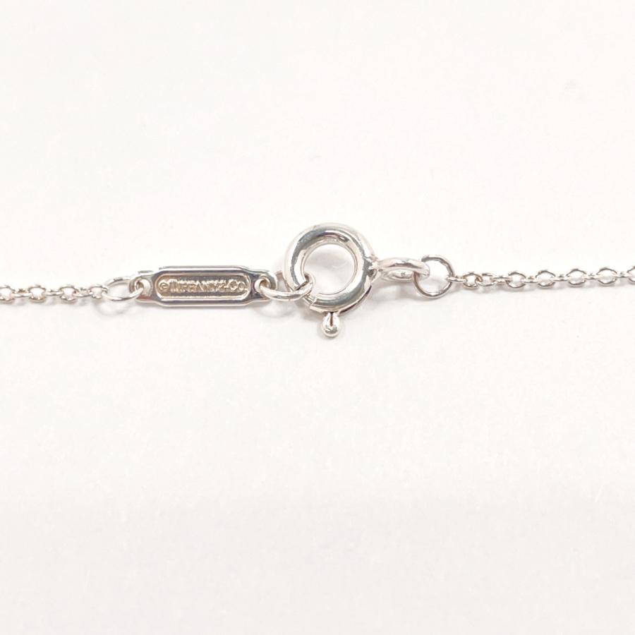 Tiffany & Co. シルバー ネックレス ピンクストーン ネックレス