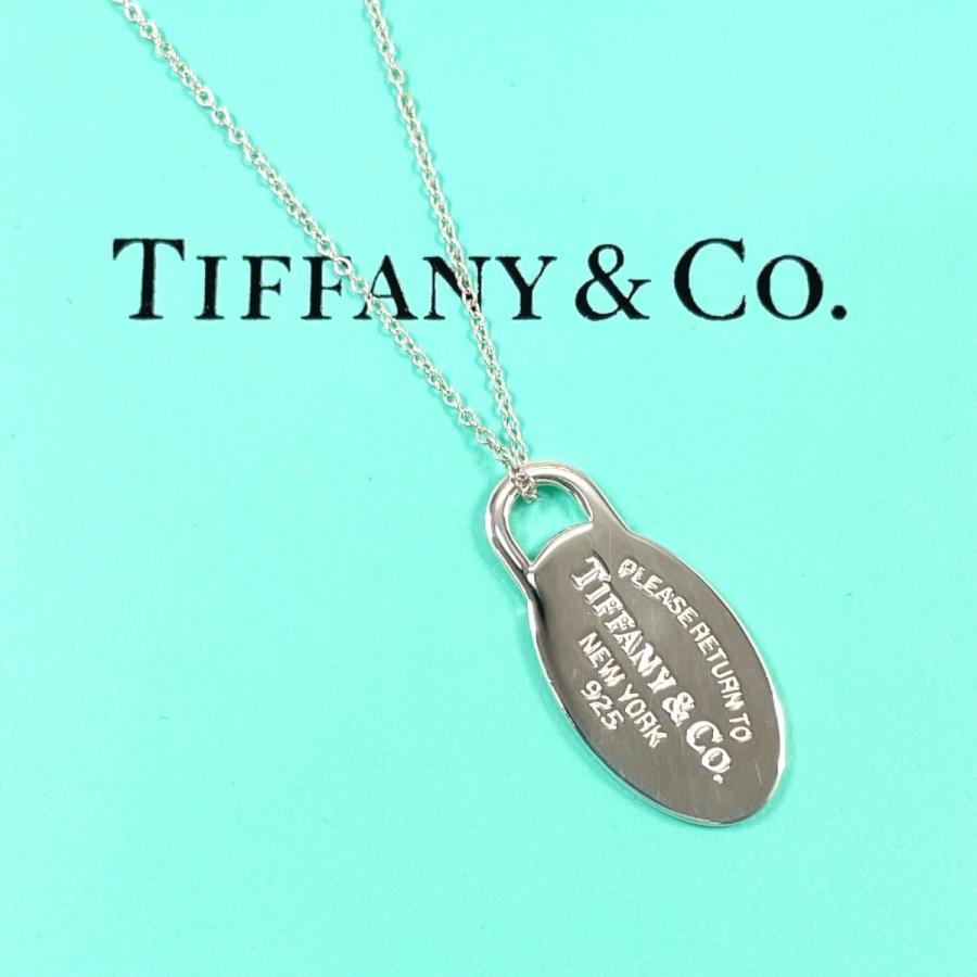 TIFFANY&Co.（ティファニー） ネックレス リターントゥ オーバルタグ