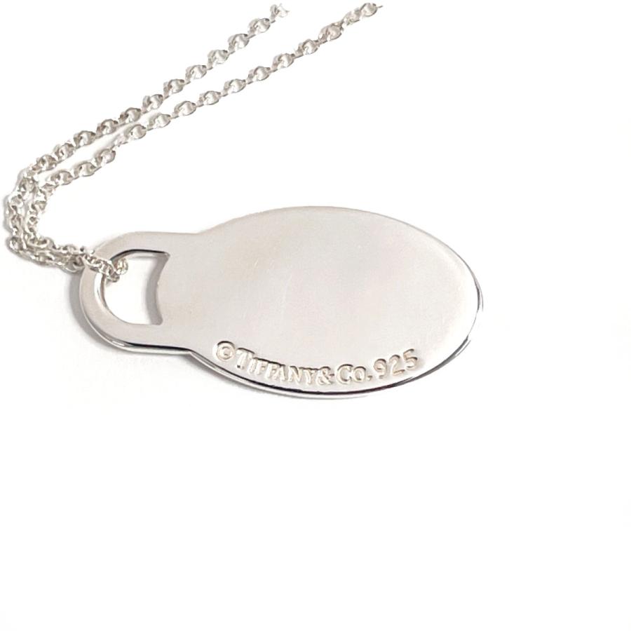 美品 TIFFANY ティファニー リターントゥ オーバルタグ ネックレス TIFFANY & Co. ティファニー リターントゥ オーバル タグ ネックレス
