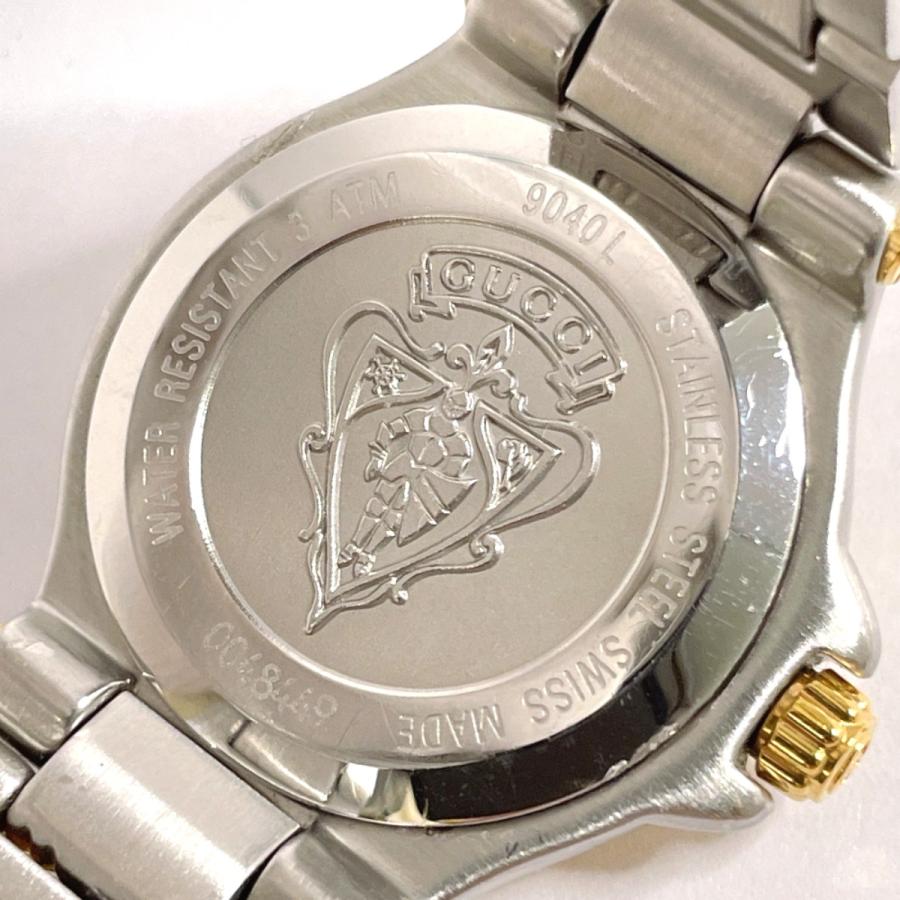 GUCCI（グッチ） 腕時計 9040L ステンレススチール/GP シルバー