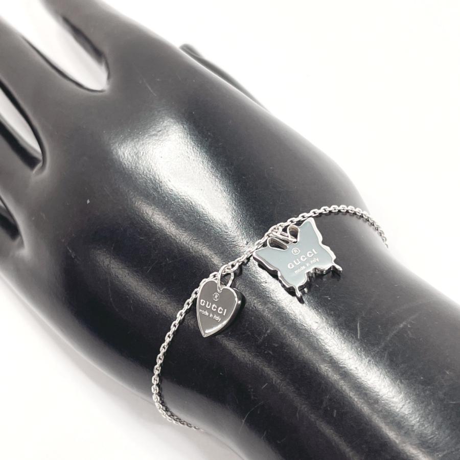 GUCCI（グッチ） ブレスレット バタフライ ハート シルバー925