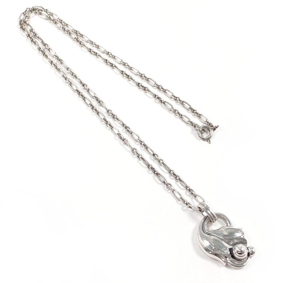  　2009　イヤーペンダント　シルバー　ネックレス ジョージジェンセン Georg Jensen ネックレス イヤーペンダント 1999