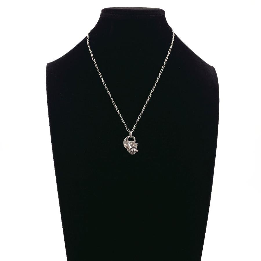  　2009　イヤーペンダント　シルバー　ネックレス ジョージジェンセン Georg Jensen ネックレス イヤーペンダント 1999