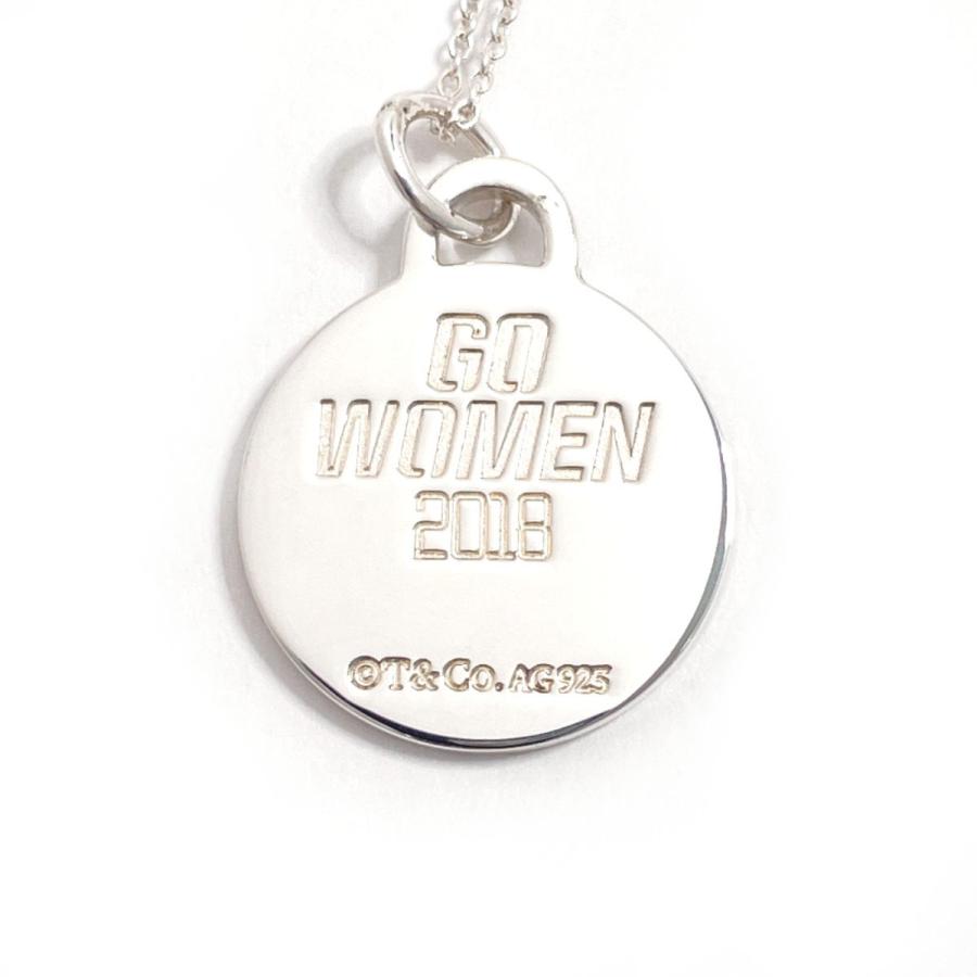 TIFFANY&CO. ティファニー　ネックレス　GO WOMEN 2018 TIFFANY&Co.（ティファニー） ネックレス ペンダント GO WOMEN 2018