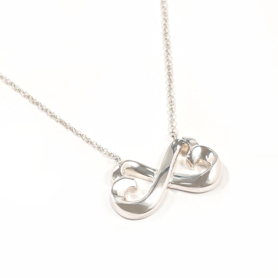 TIFFANY&Co. ティファニー ネックレス ダブルラビングハート パロマピカソ シルバー925 アクセサリー 新品仕上げ済み : JP ...