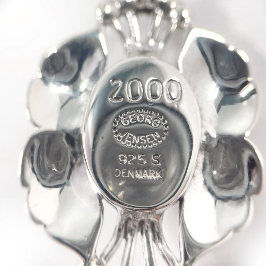 ジョージジェンセン Georg Jensen ネックレス イヤーペンダント 2000