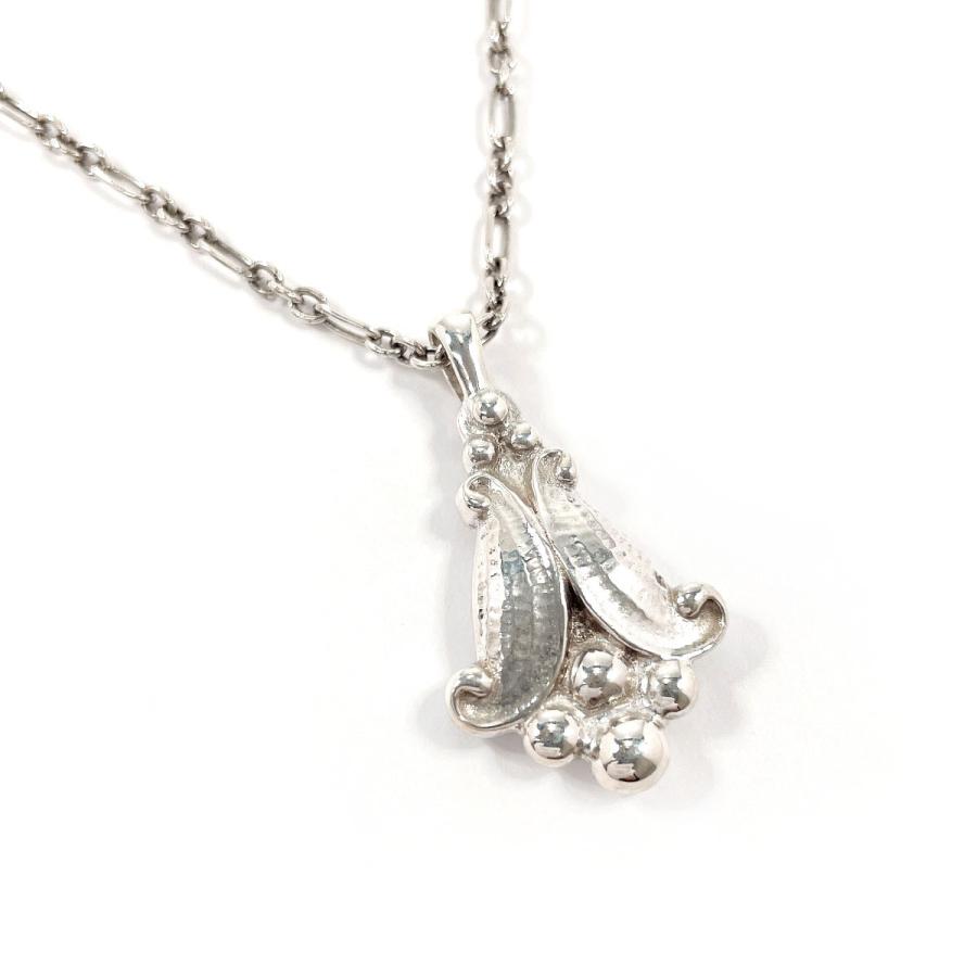 ジョージジェンセン Georg Jensen ネックレス イヤーペンダント 1993