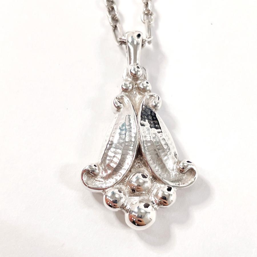  　1993　イヤーペンダント　シルバー　ネックレス ジョージジェンセン Georg Jensen ネックレス イヤーペンダント 1993